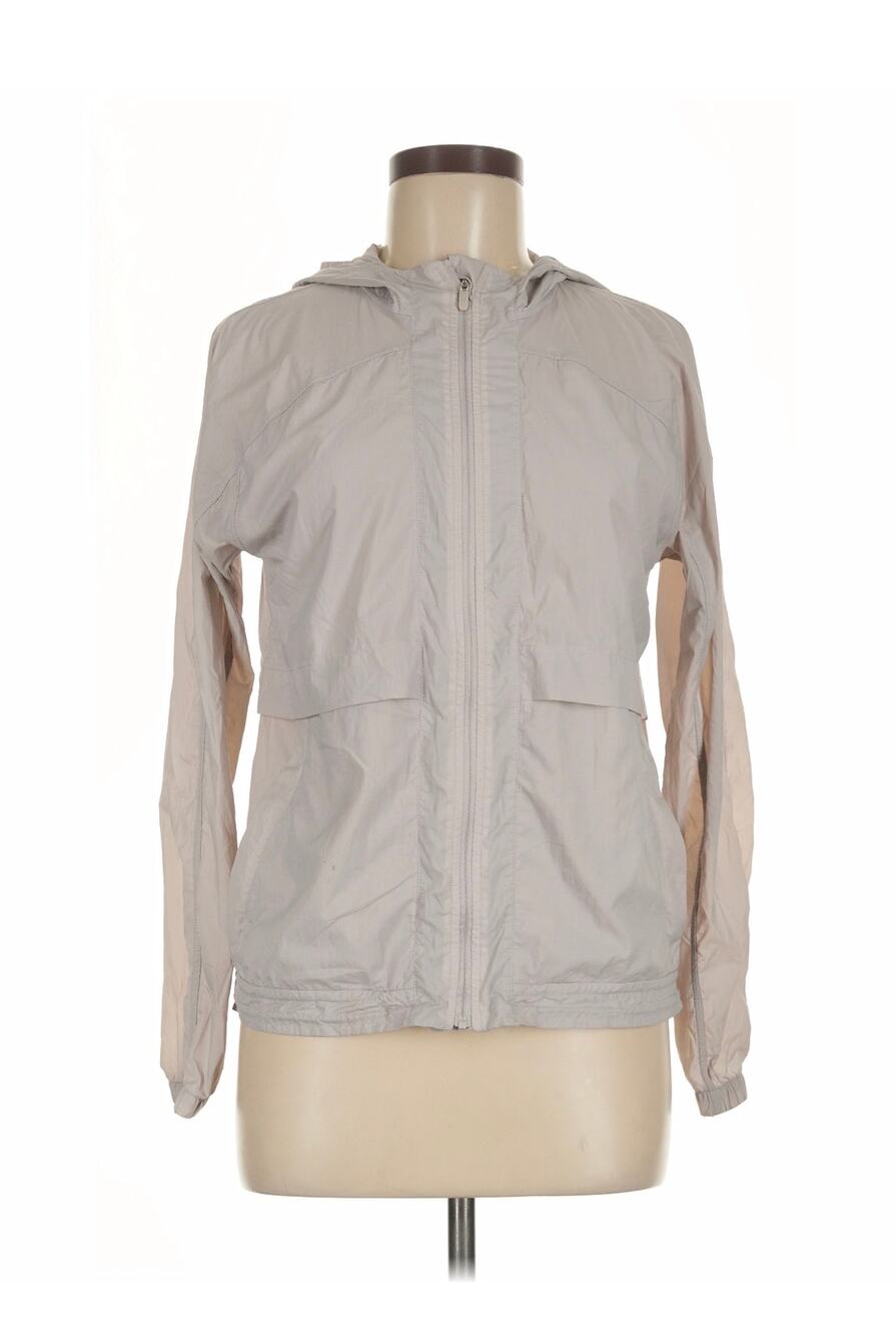 Lululemon Lightweight Hooded Windbreaker Jacket Gray S/M